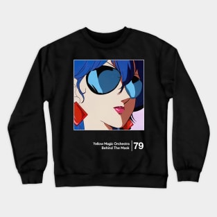 Behind The Mask / Minimalist Style Graphic Fan Artwork Crewneck Sweatshirt